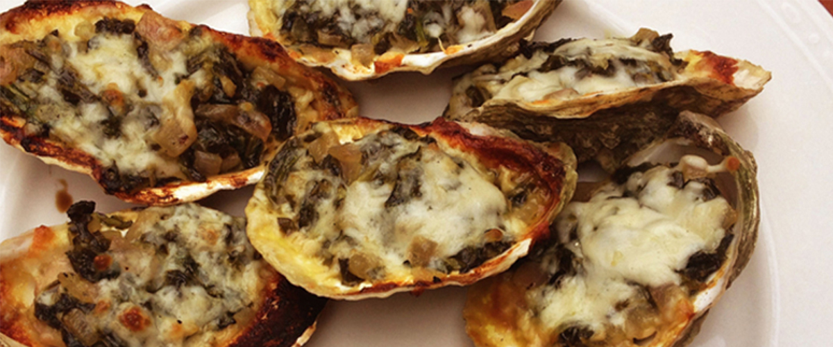 Grilled Oysters Rockefeller (or Broiled) - The Mountain Kitchen