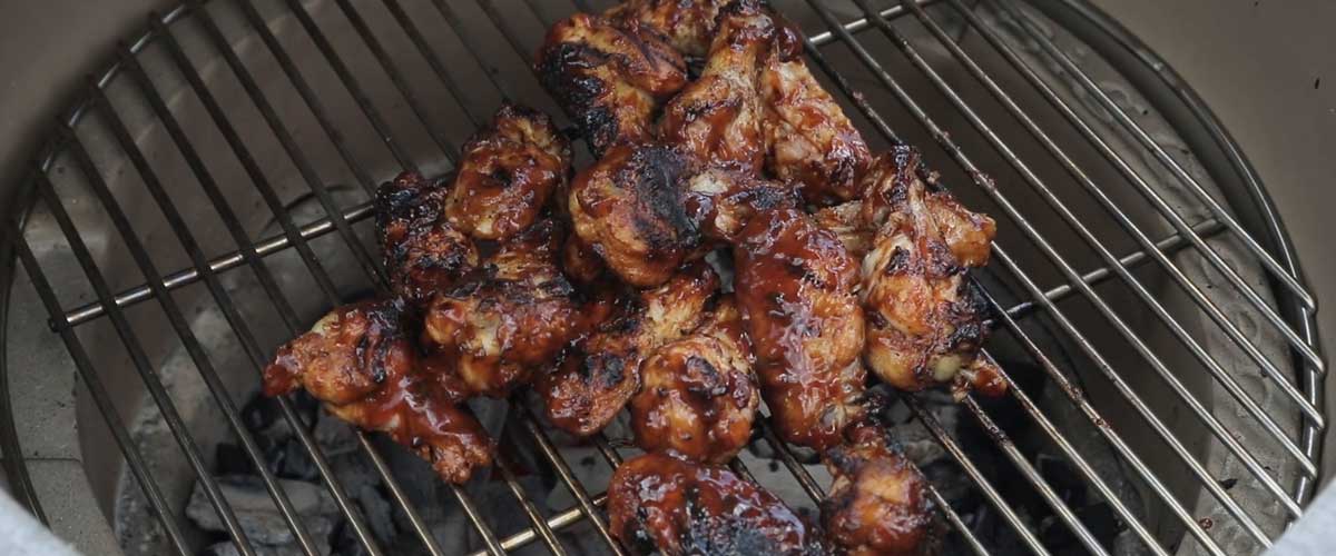 Grilled Hot Candy Chicken Wings