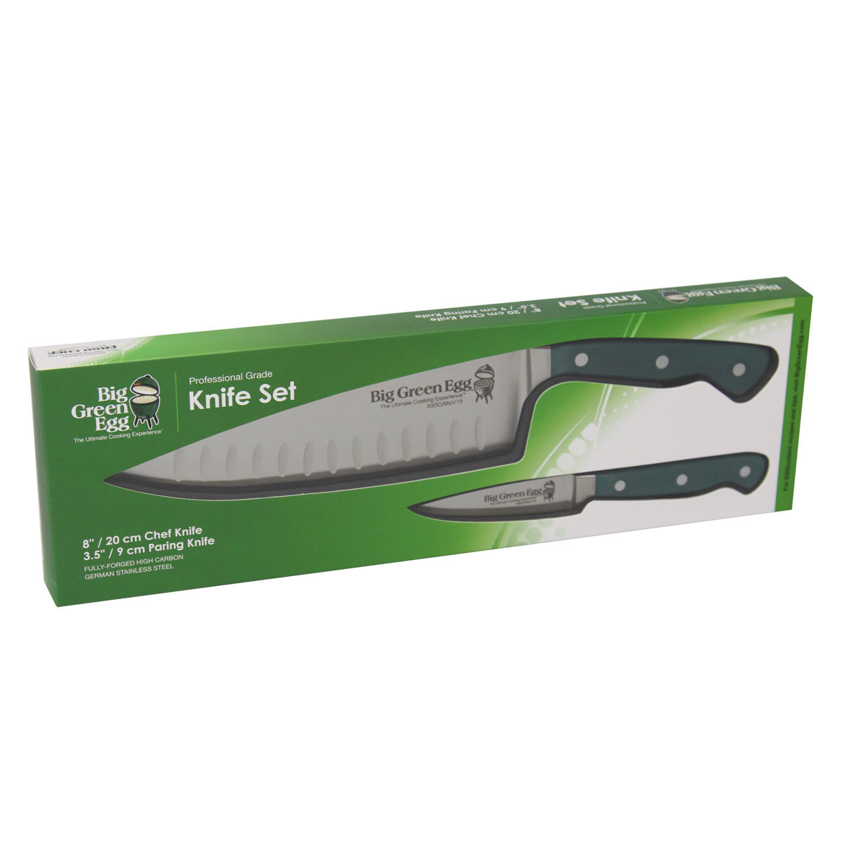 Big Green Egg Knife Set in Packaging