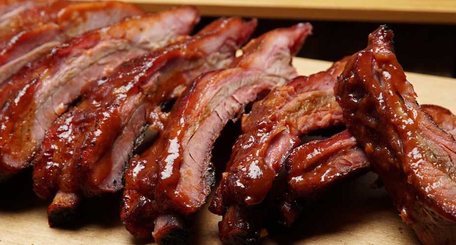 Barbecue Baby Back Ribs with Quice Barbecue Sauce