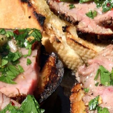 Grilled Tri-Tip with Chimichurri