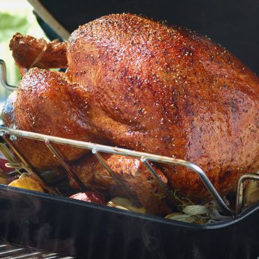 Thanksgiving Turkey on Big Green Egg