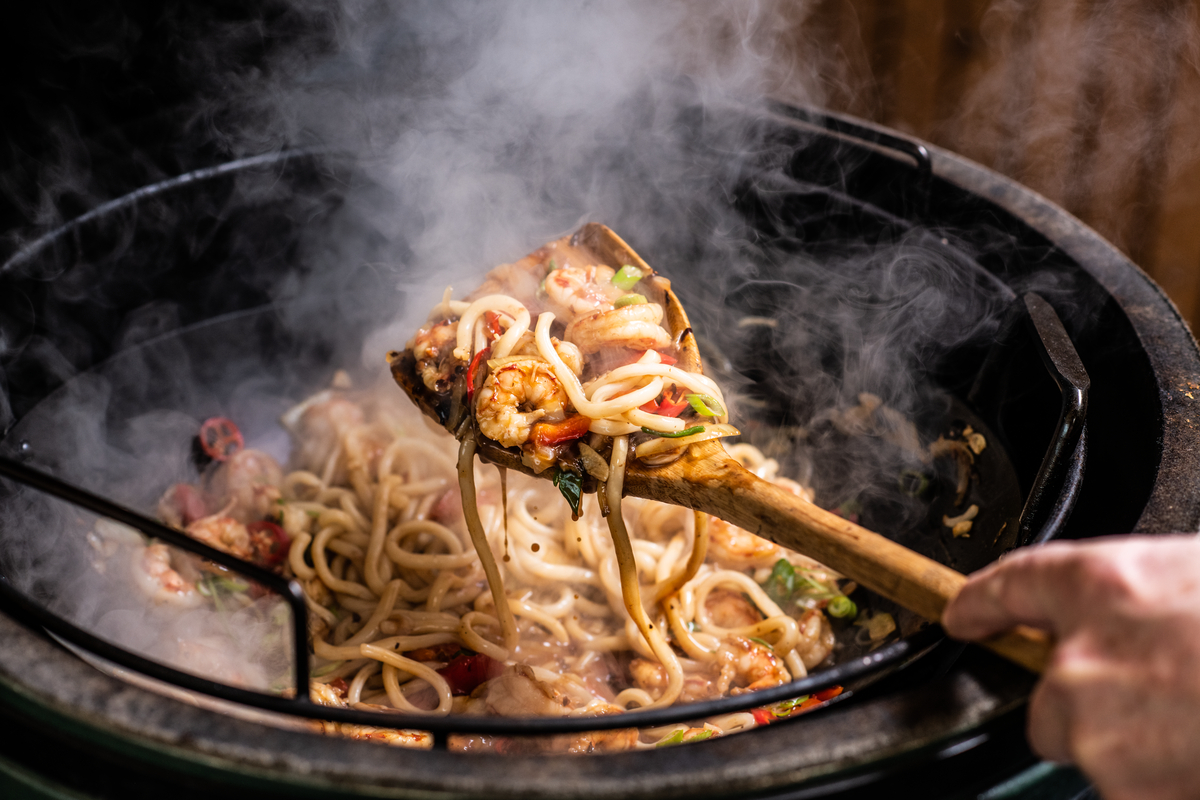 Wok with noodles