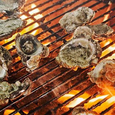 Grilled Oysters on the EGG